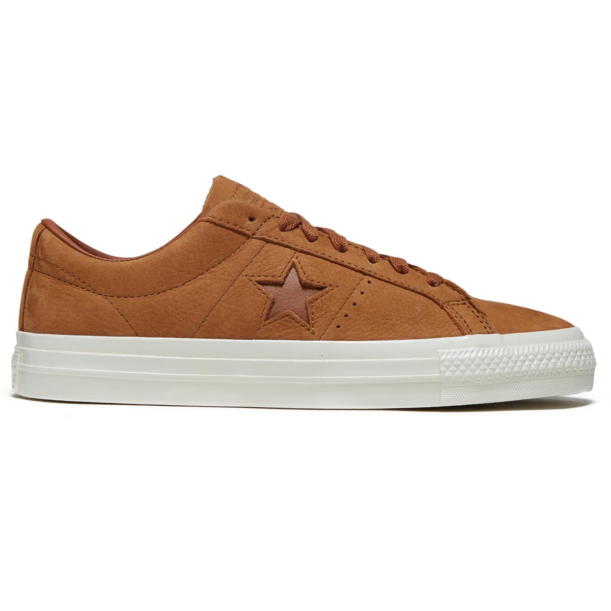 Converse One Star Pro Ox Shoes - Warm Tan/Egret/Warm Tan image 1