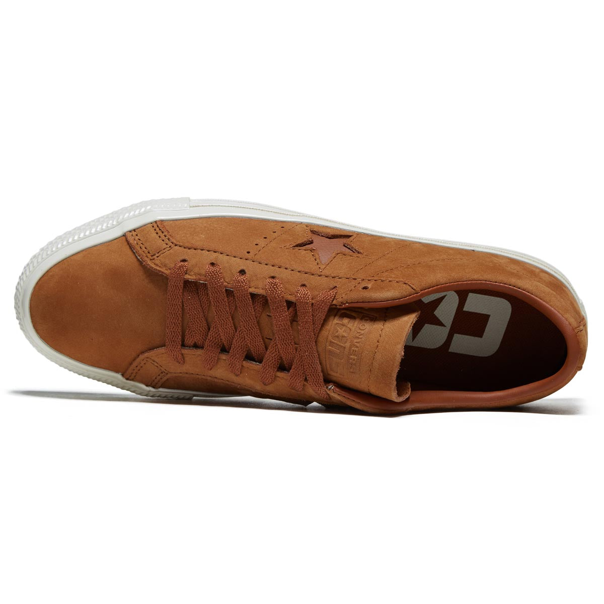 Converse One Star Pro Ox Shoes - Warm Tan/Egret/Warm Tan image 3