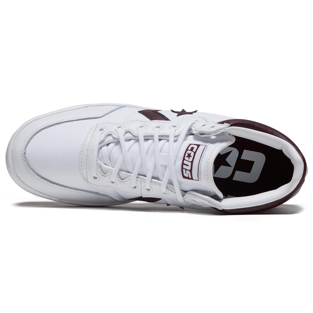 Converse Fastbreak Pro Mid Shoes - White/Bloodstone/White image 3