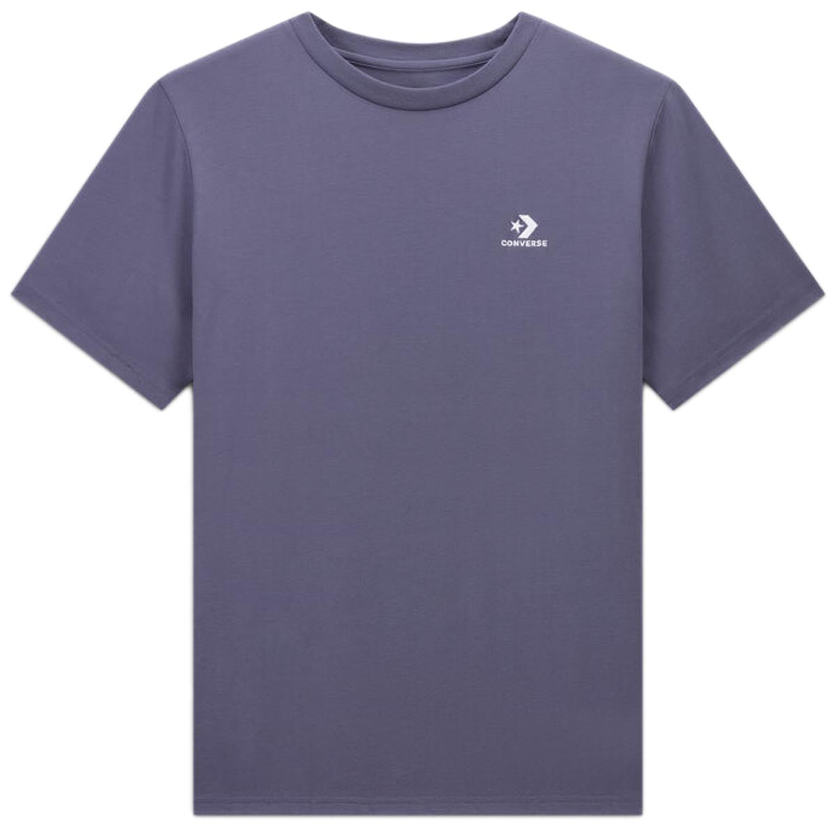 Converse Go-to Embroidered Star Chevron T-Shirt - Lavender Ash image 1