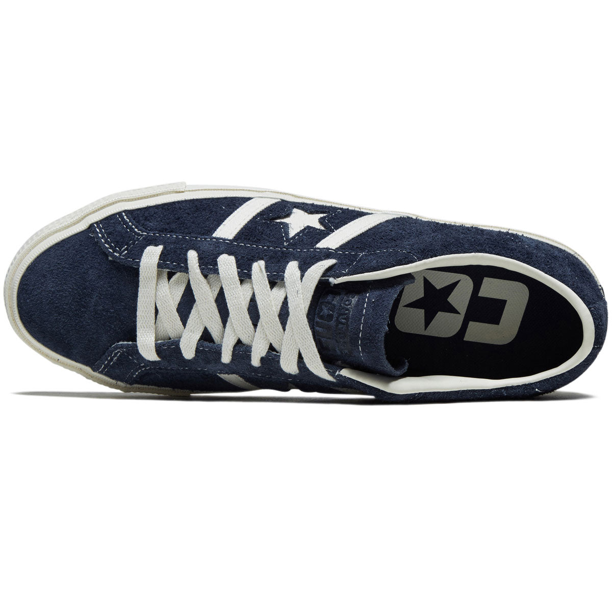 Converse One Star Academy Pro Shoes - Navy/Egret/Egret image 3