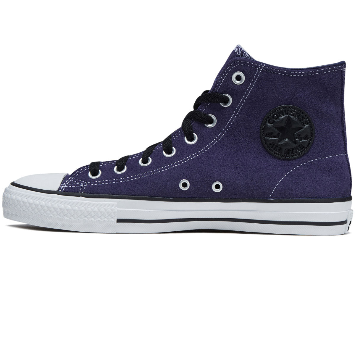 Converse Chuck Taylor All Star Pro Hi Shoes - Fresh Blueberry/Black/White image 2