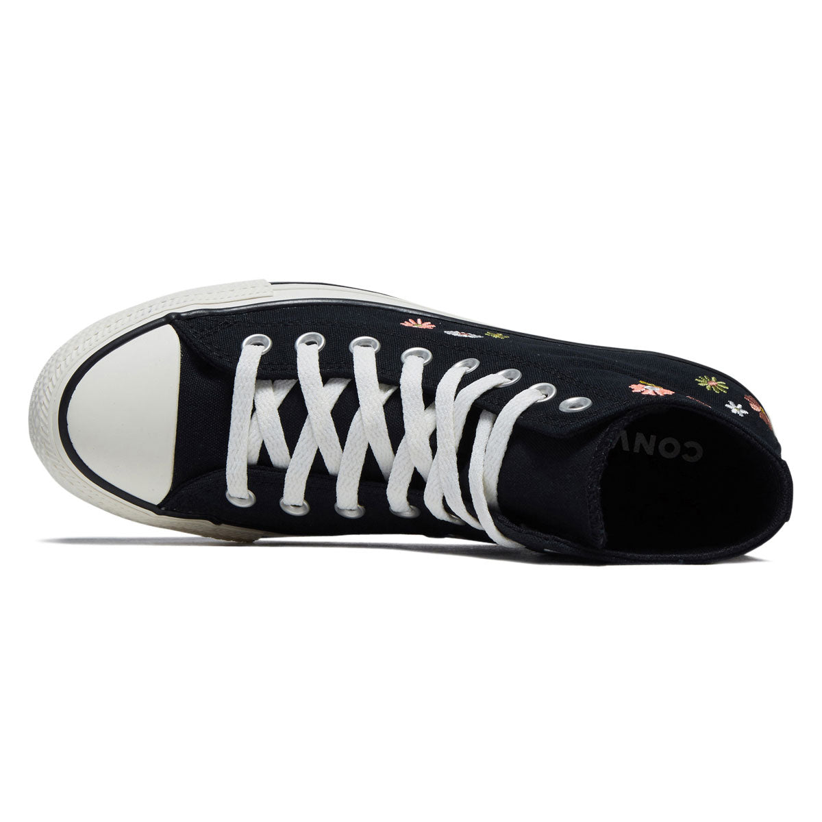 Converse Chuck Taylor All Star Hi Embroidered Florals Shoes - Black/Bright Outlook/All Heat image 3