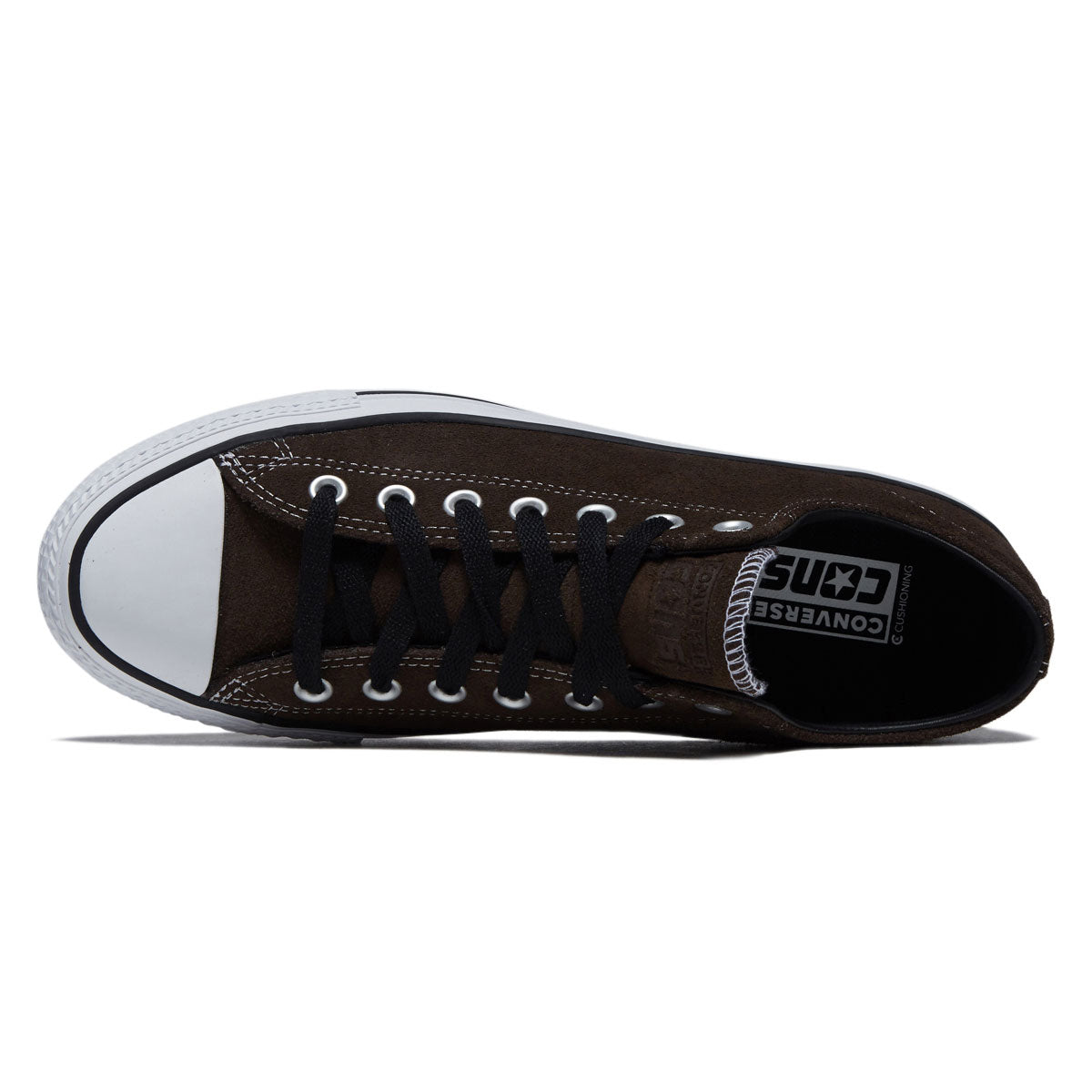 Converse Chuck Taylor All Star Pro Suede Ox Shoes - Fresh Brew/Black/White image 3