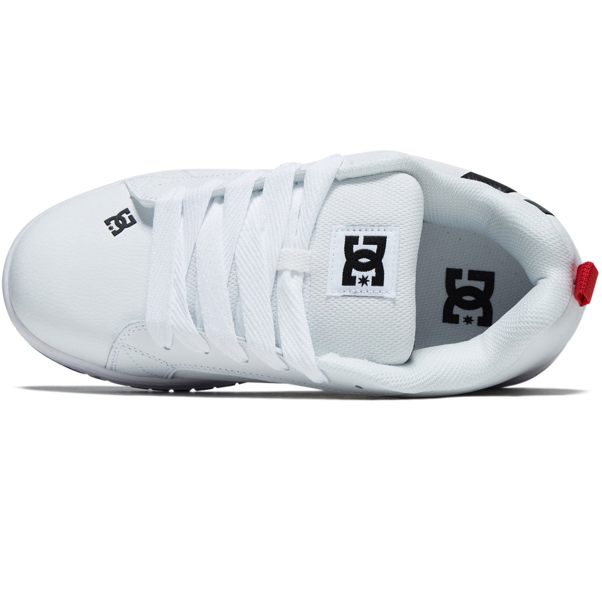 DC Court Graffik SQ Shoes - White/Black/Black image 3