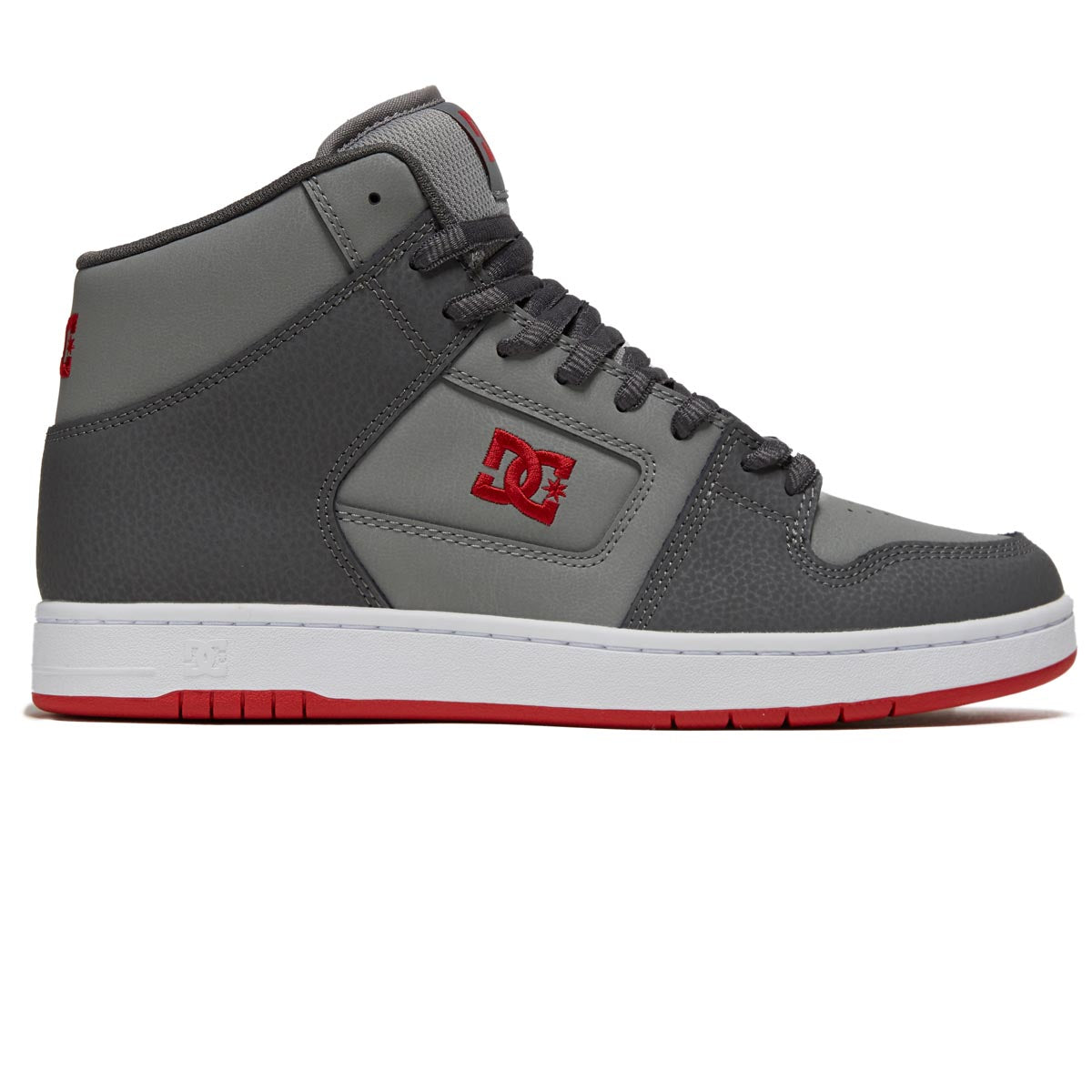 DC Manteca 4 Hi Shoes - White/Grey/Orange image 1