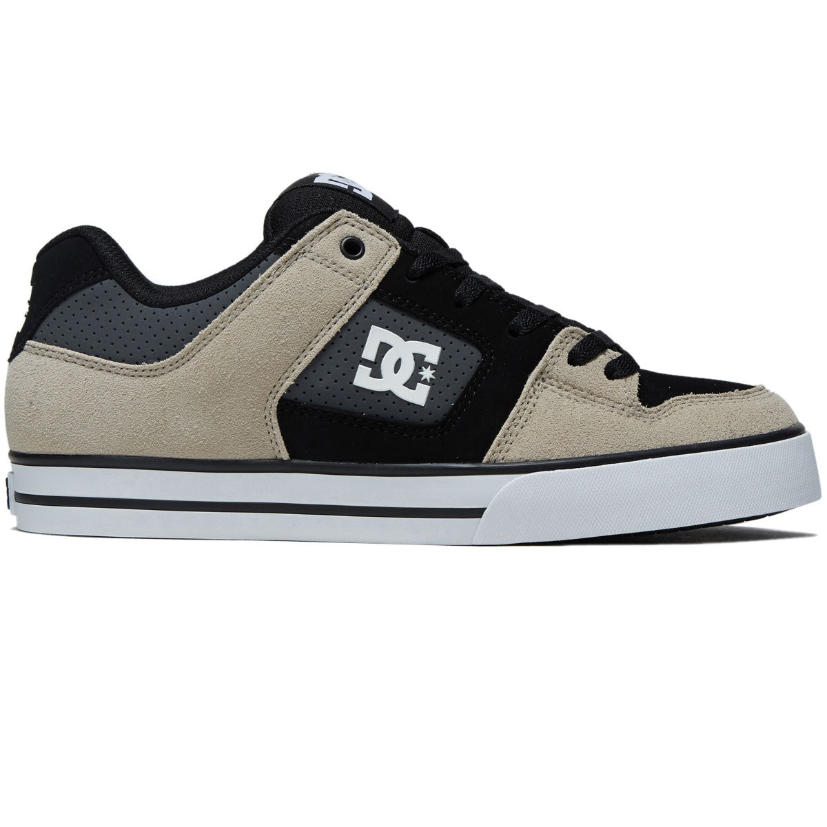 DC Pure Shoes - Black/Grey/Brown image 1