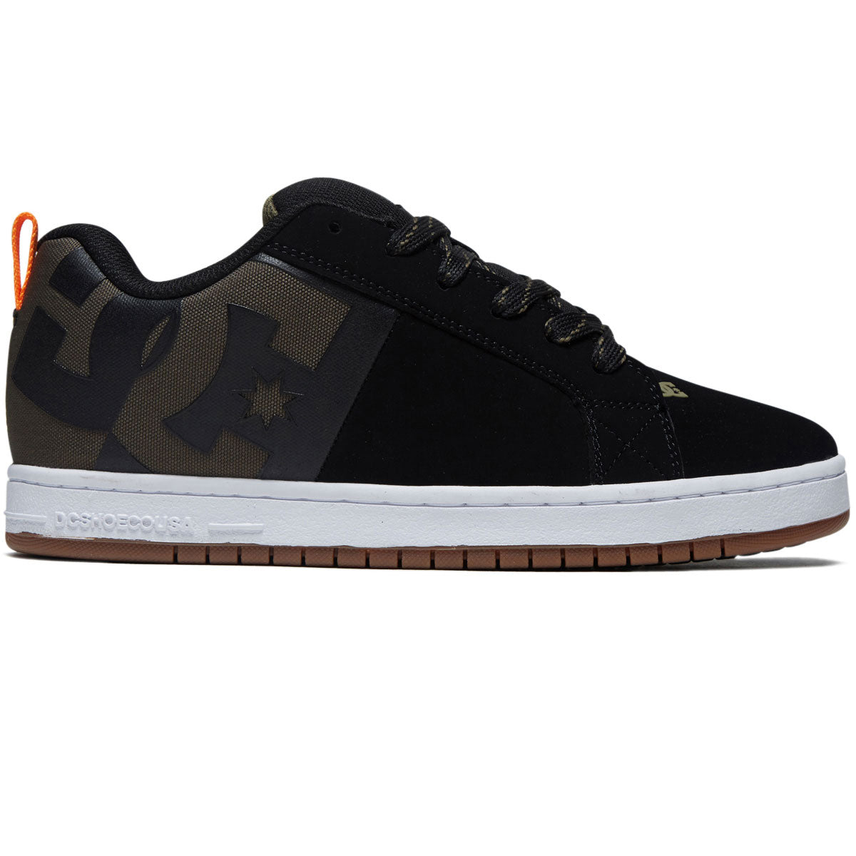 DC Court Graffik SQ Shoes - Black/Olive image 1