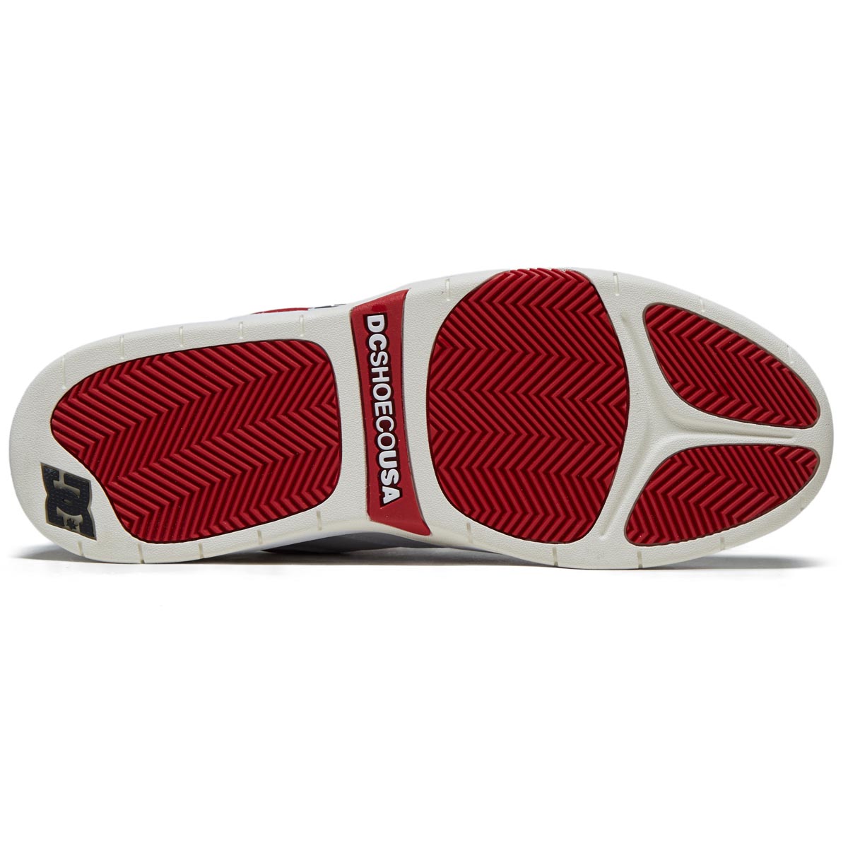 DC Ascend S Shoes - White/Red image 4