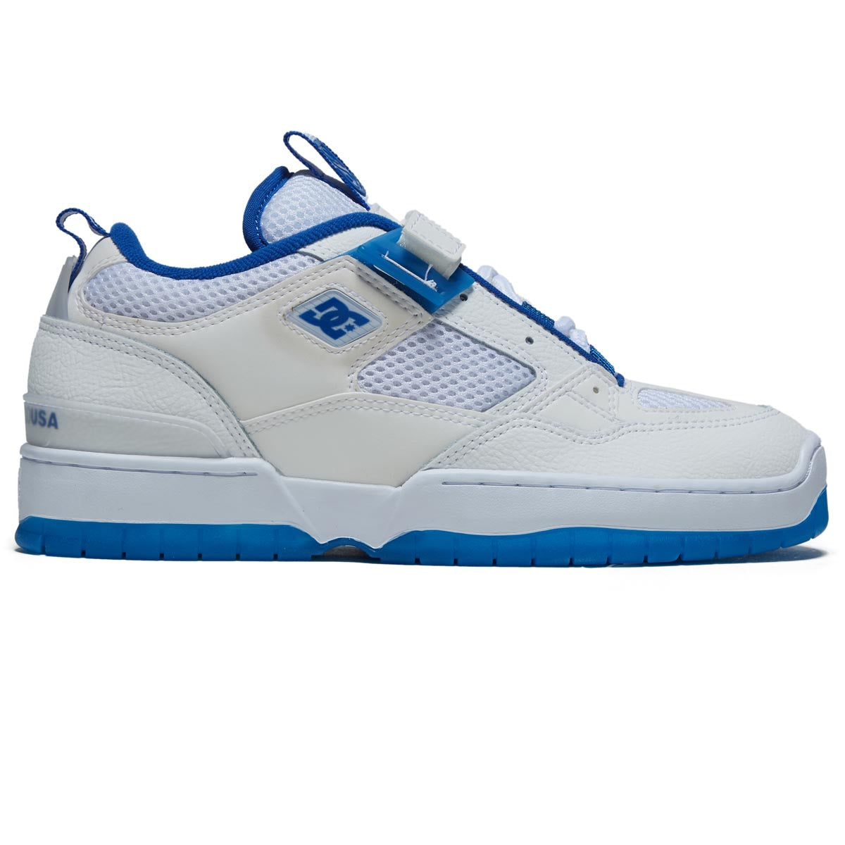 DC JS-1 Shoes - White/Blue image 1