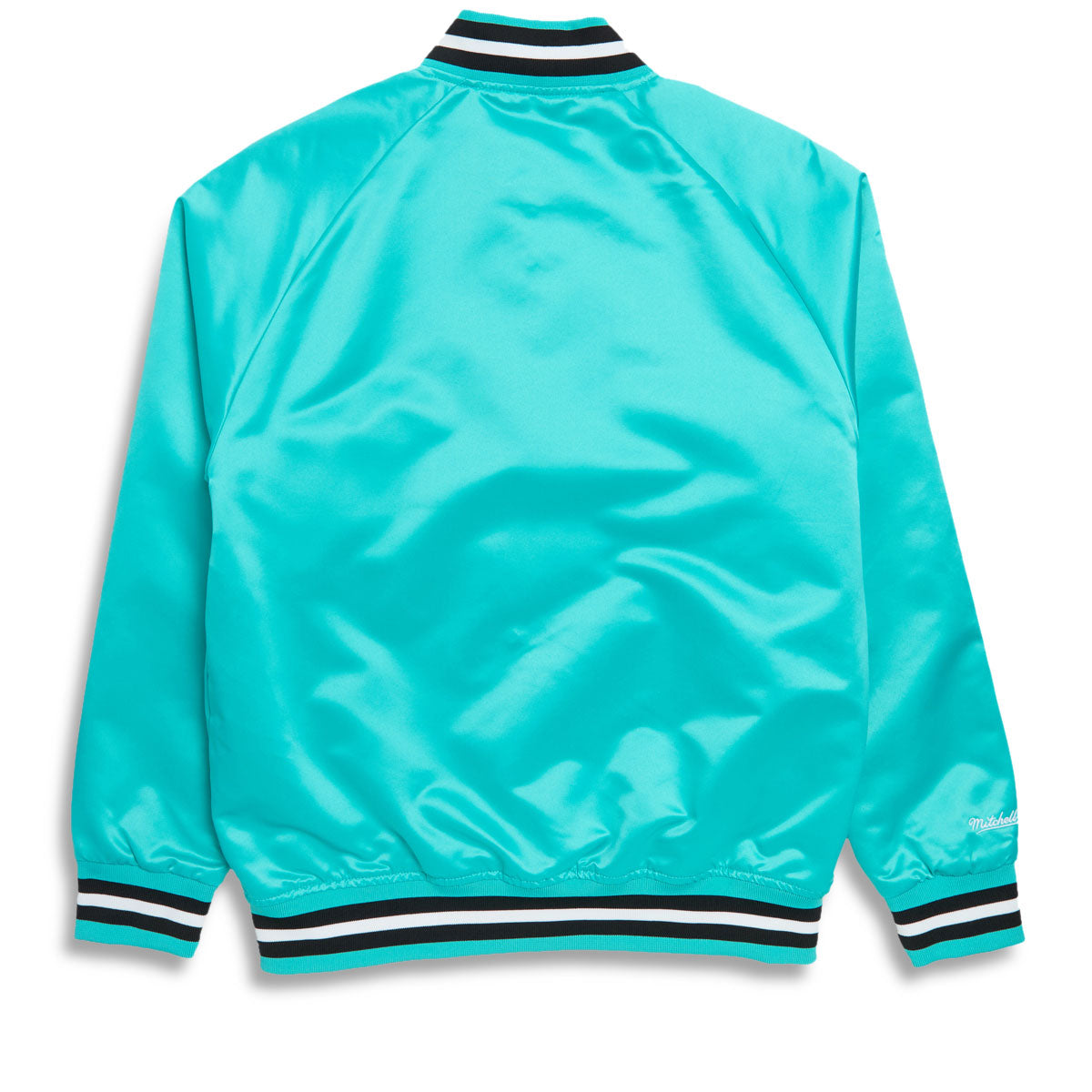 Mitchell & Ness x NBA Spurs Satin Jacket - Teal image 2