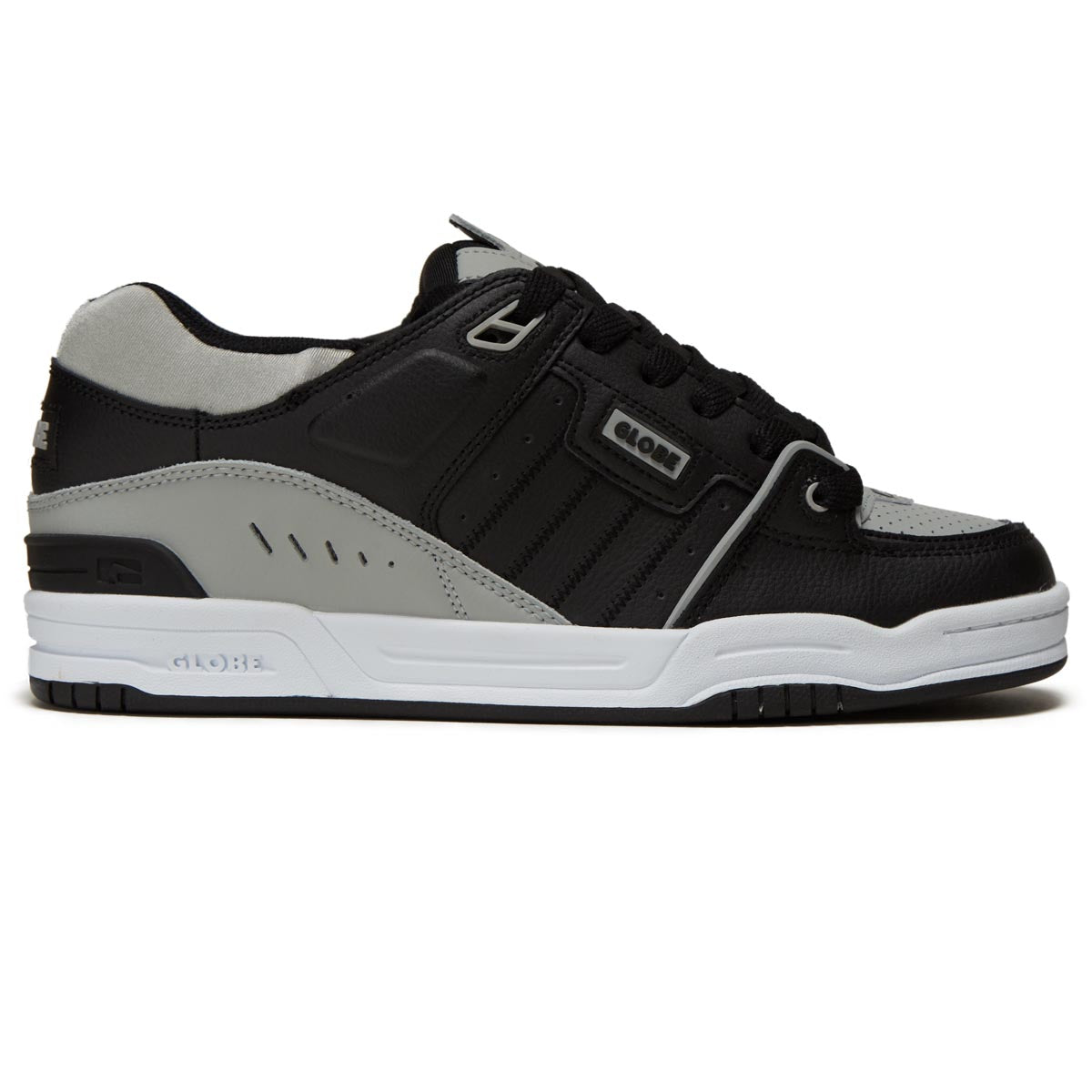 Globe Fusion Shoes - Black/Steel/White image 1