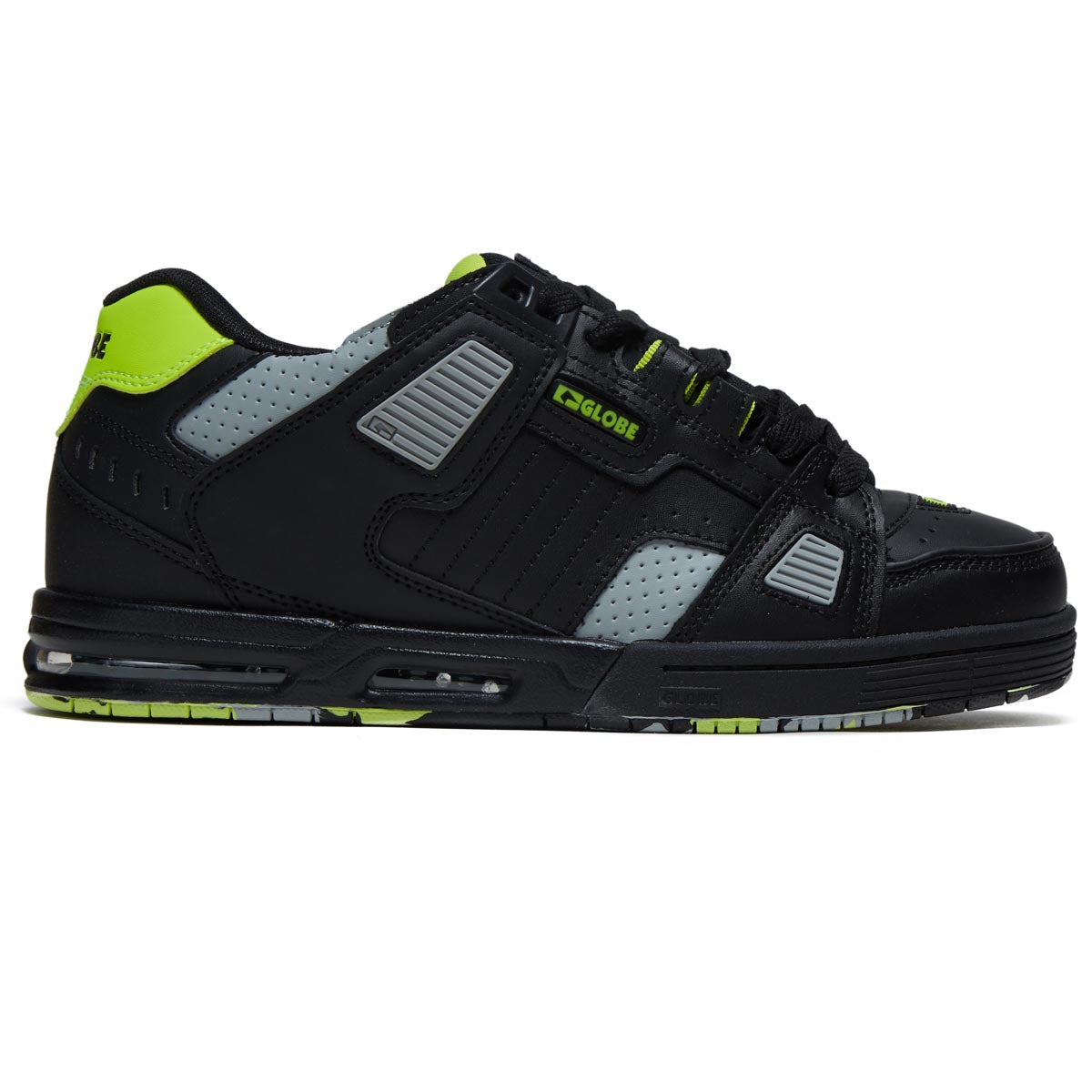 Globe Sabre Shoes - Black/Lime image 1