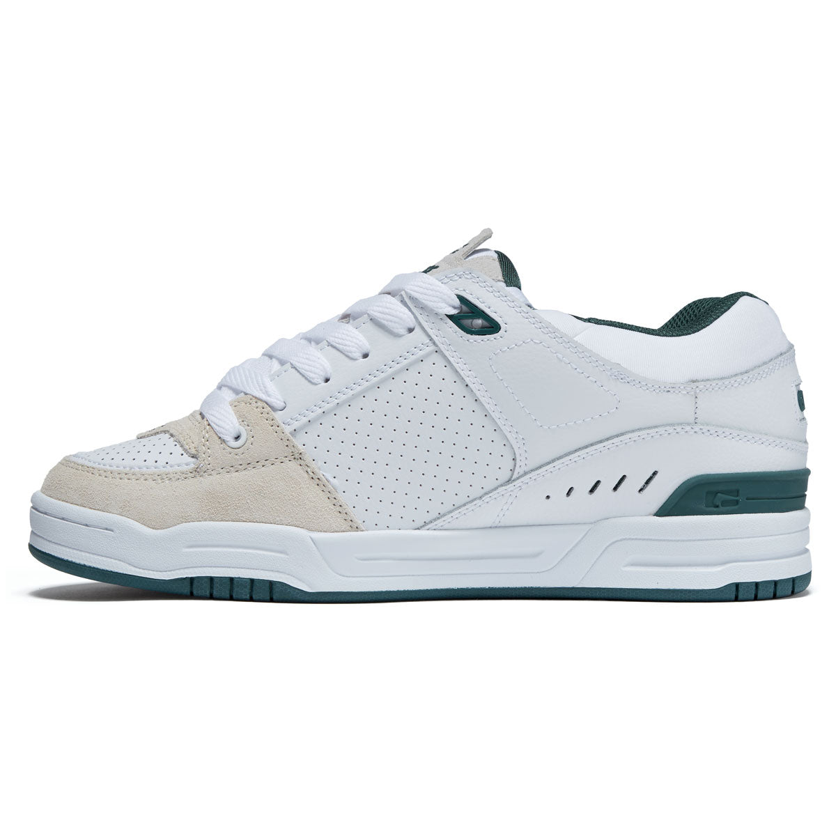 Globe Fusion Shoes - White/Green image 2