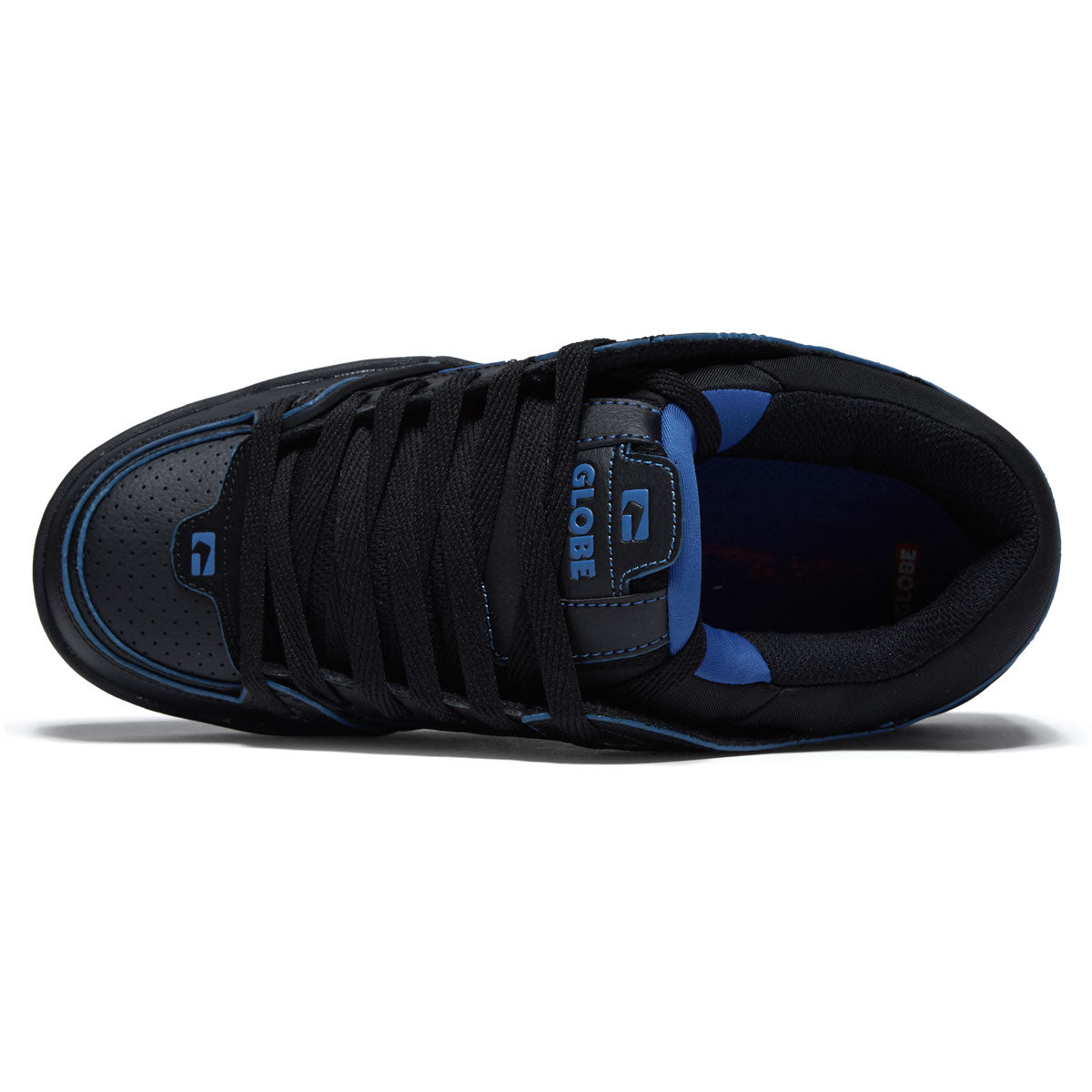 Globe Fusion Shoes - Black/Blue/Mosaic image 3