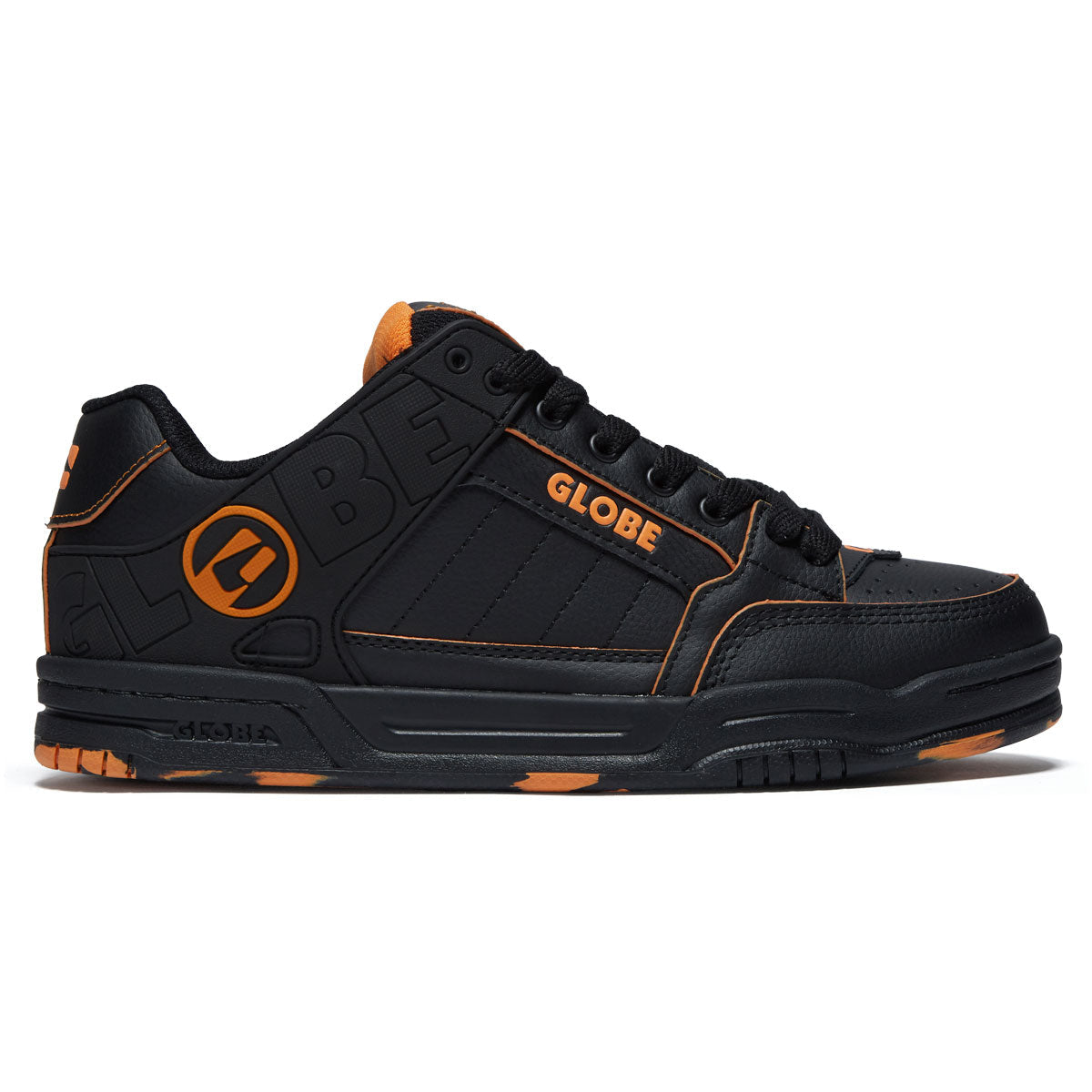 Globe Tilt Shoes - Black/Orange/Mosaic image 1