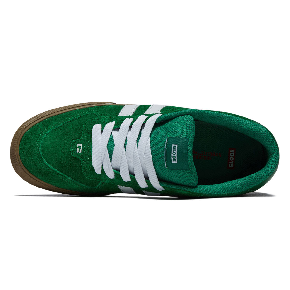 Globe Encore 2 Shoes - Green/White/Gum image 3