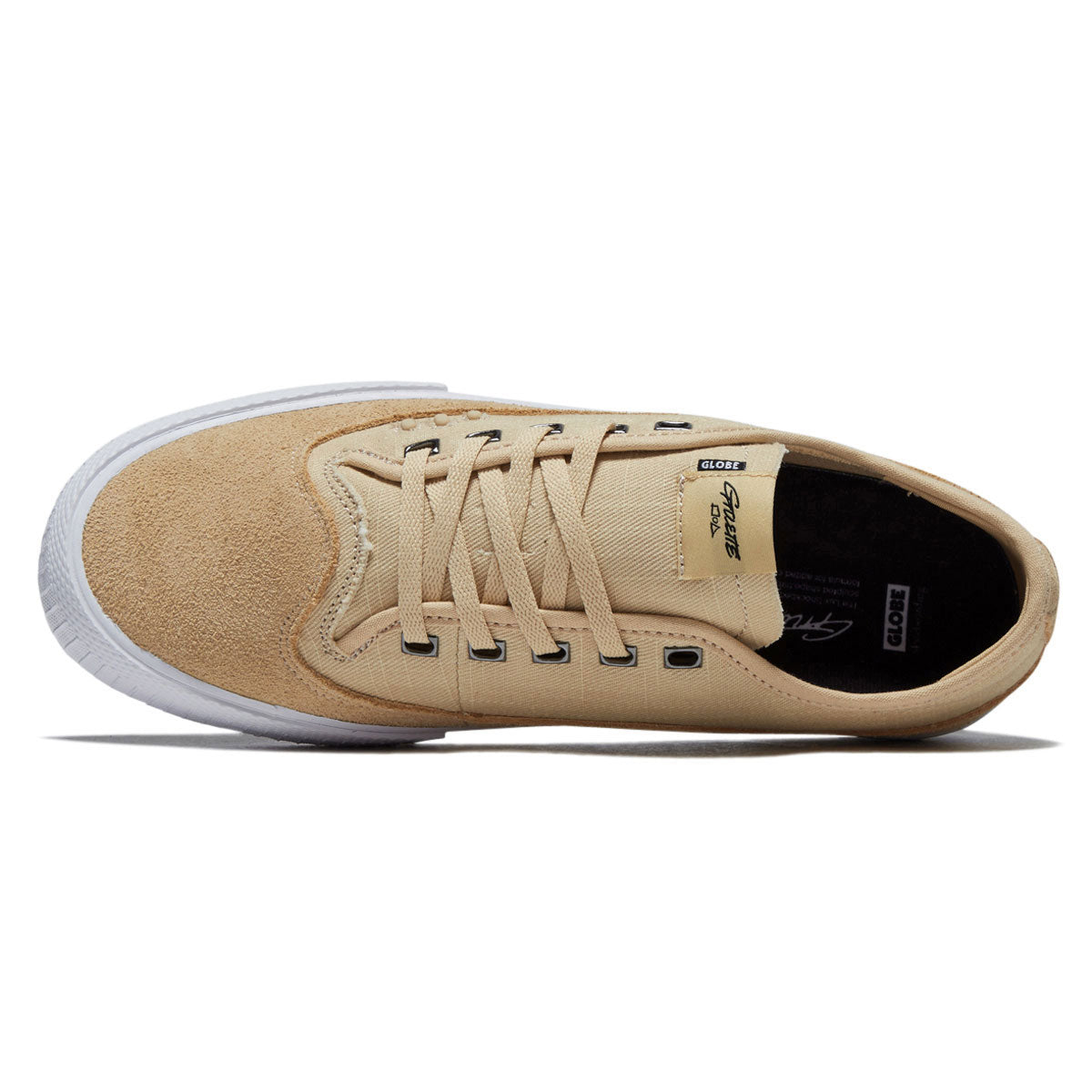 Globe Gillette Shoes - Khaki Linen image 3