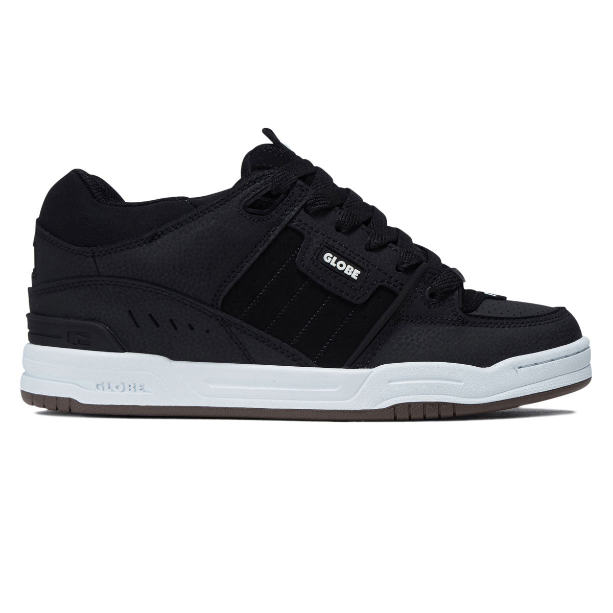 Globe Fusion Shoes - Black/White/Gum image 1