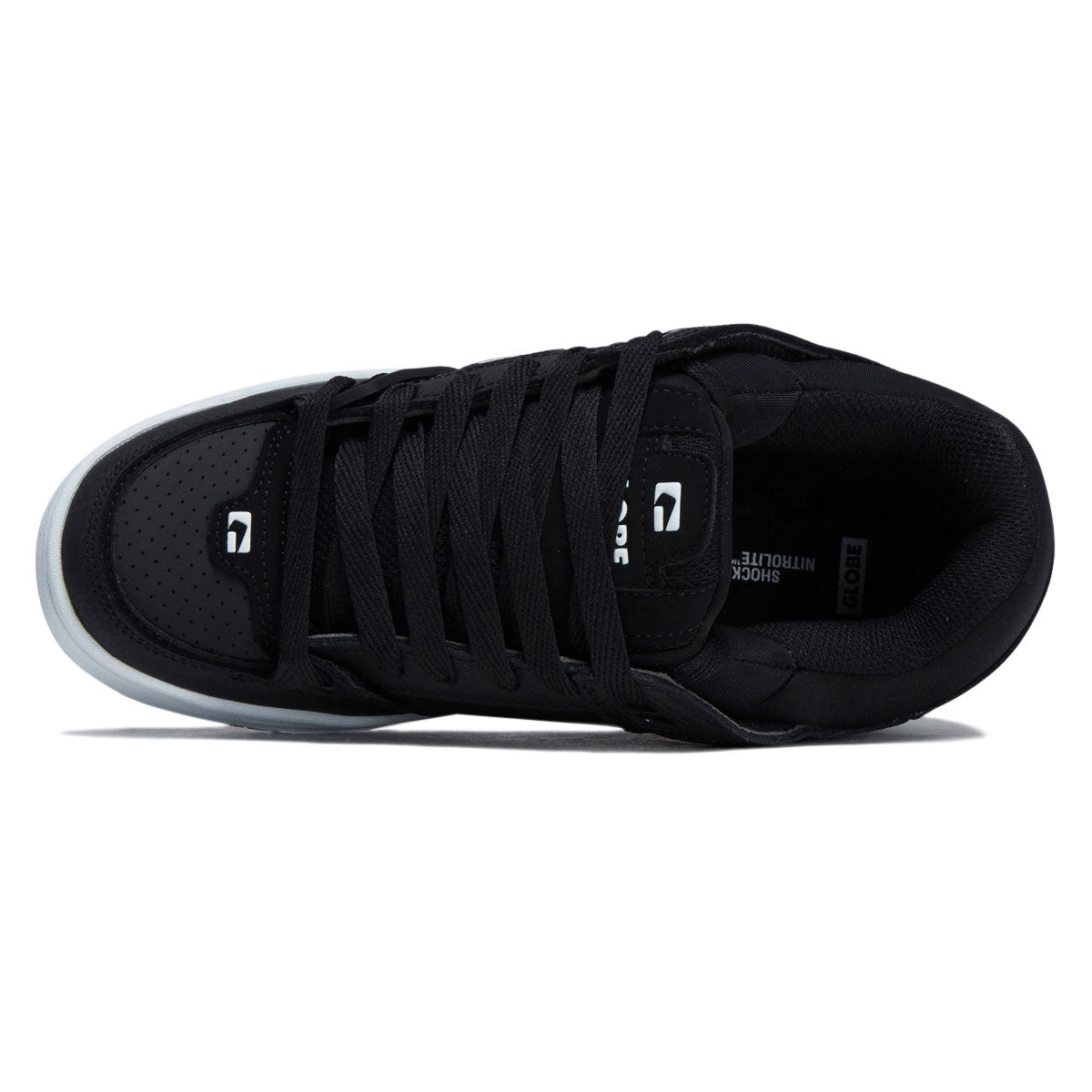 Globe Fusion Shoes - Black/White/Gum image 3