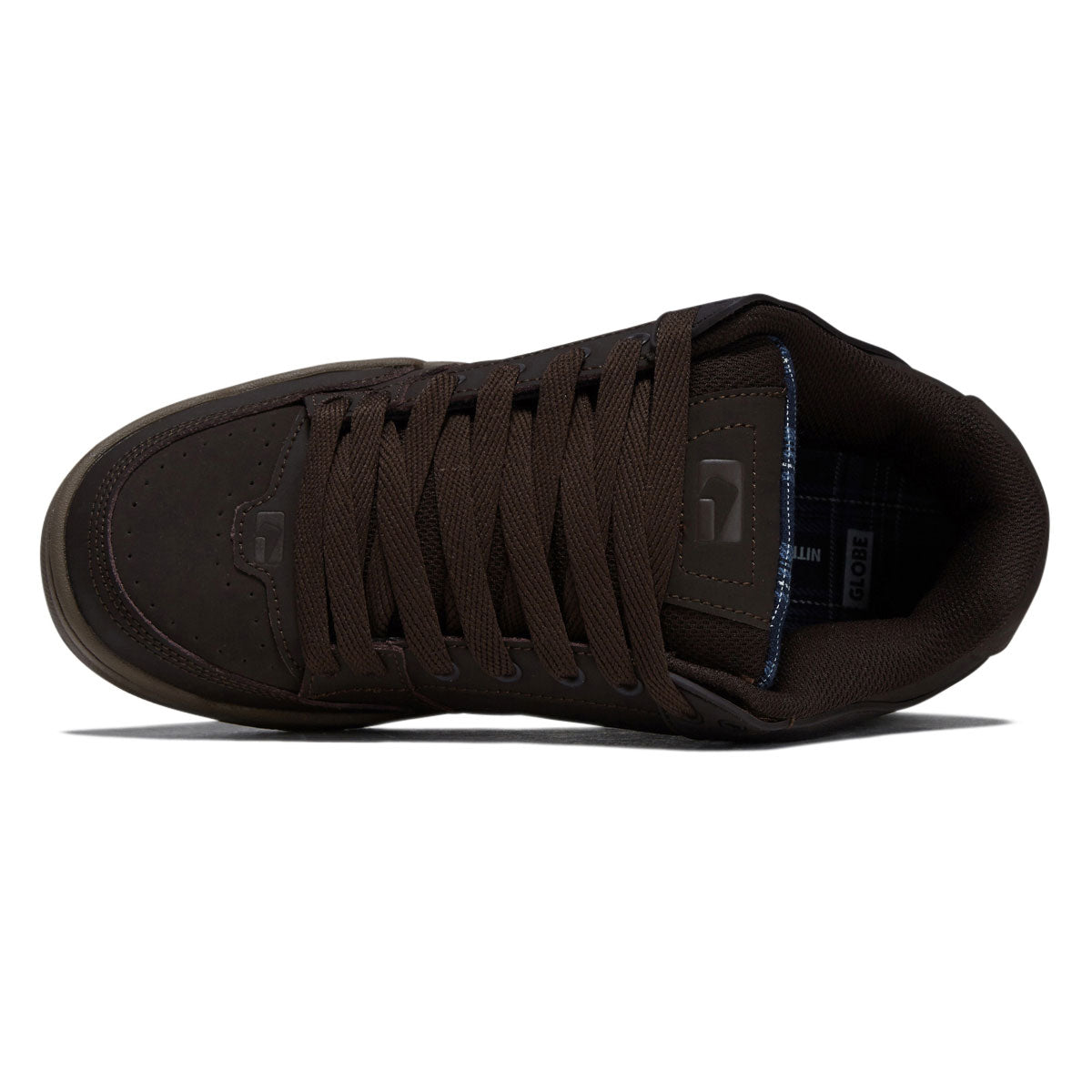 Globe Tilt Shoes - Brown/Blue/Tartan image 3
