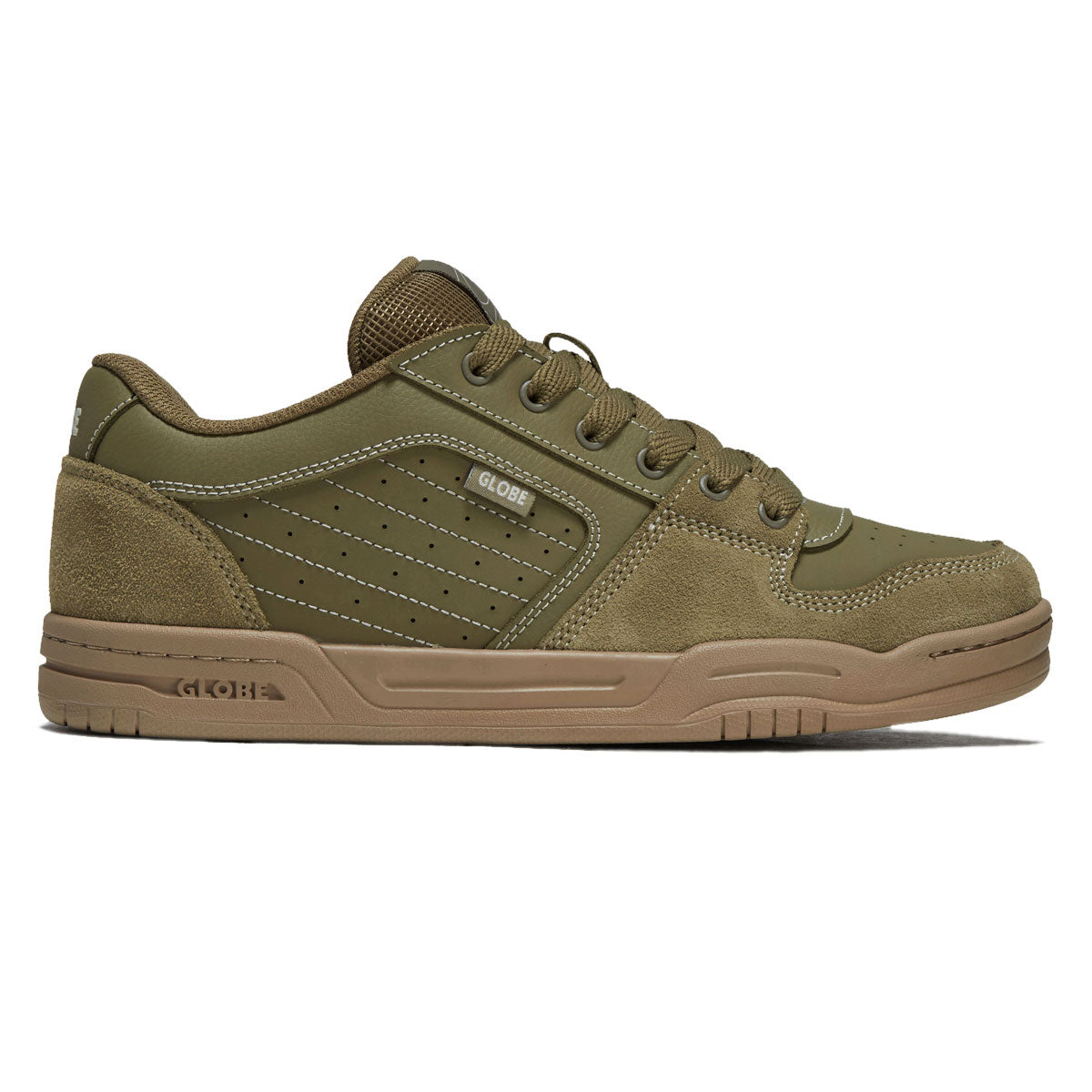 Globe Mojo 2.0 Shoes - Olive/Gum image 1