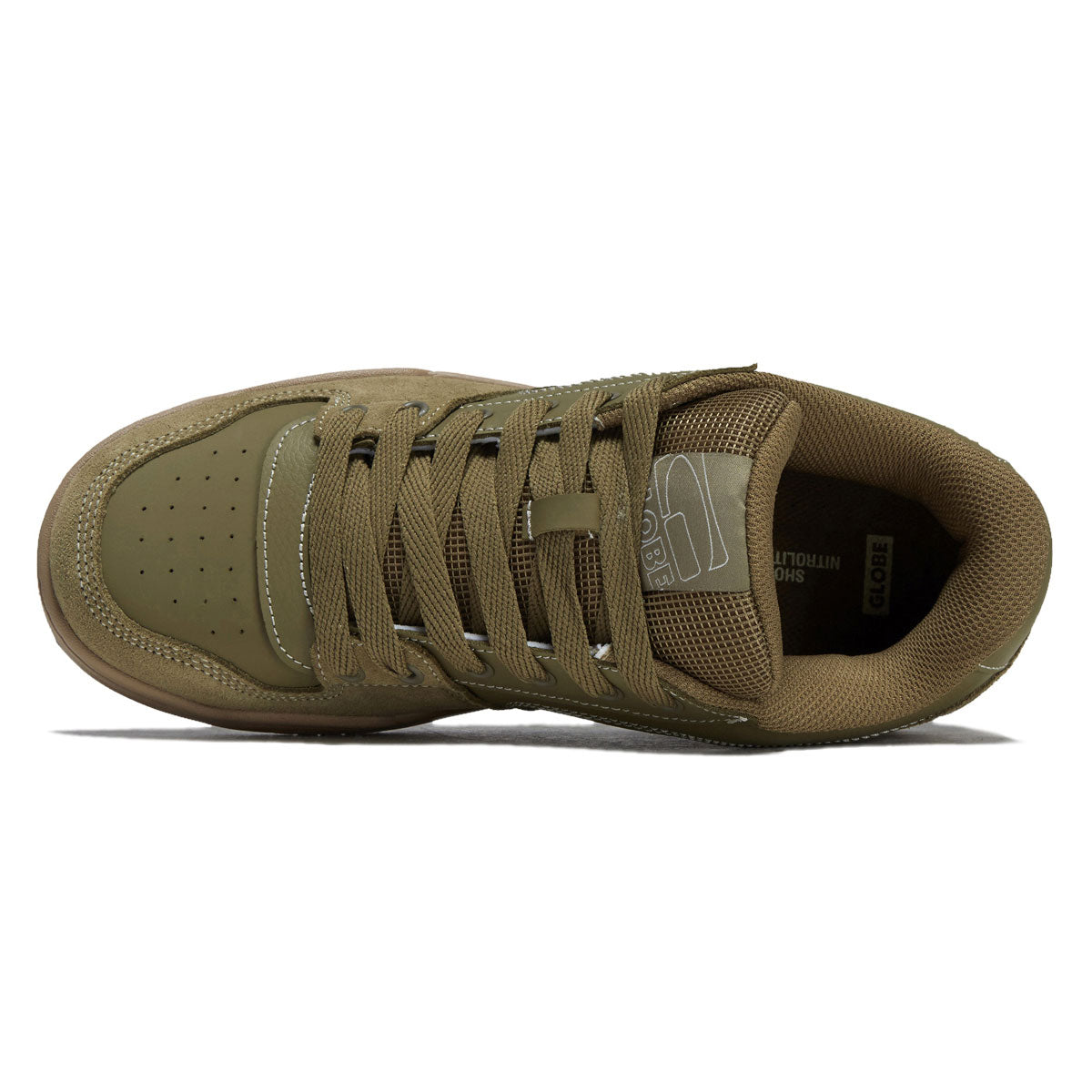 Globe Mojo 2.0 Shoes - Olive/Gum image 3