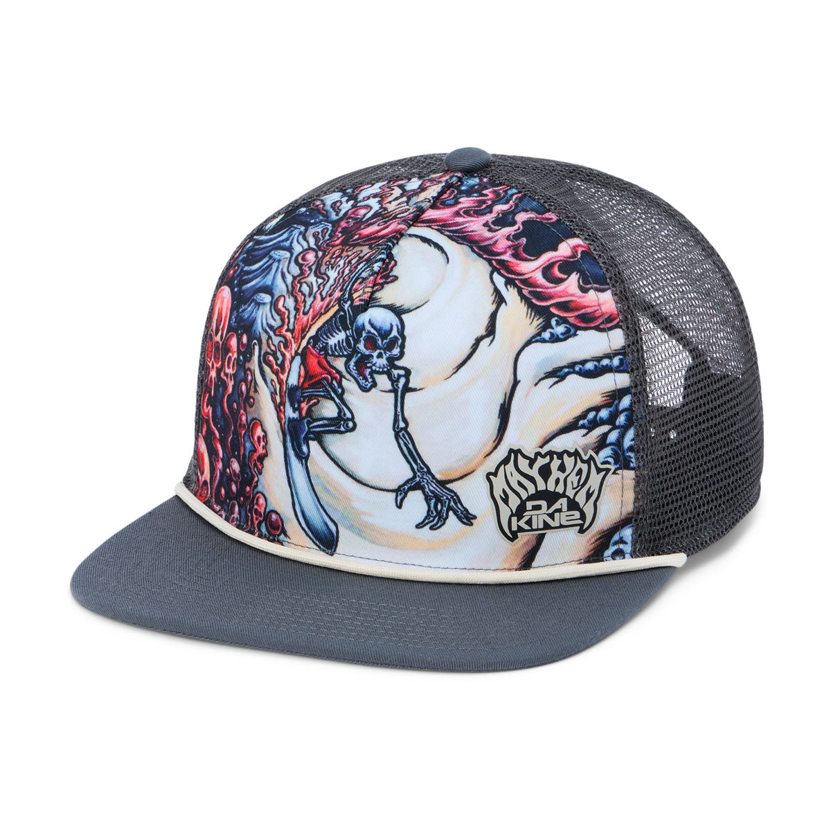 Dakine x Mayhem High Crown Trucker Hat - Mayhem Maroon image 1