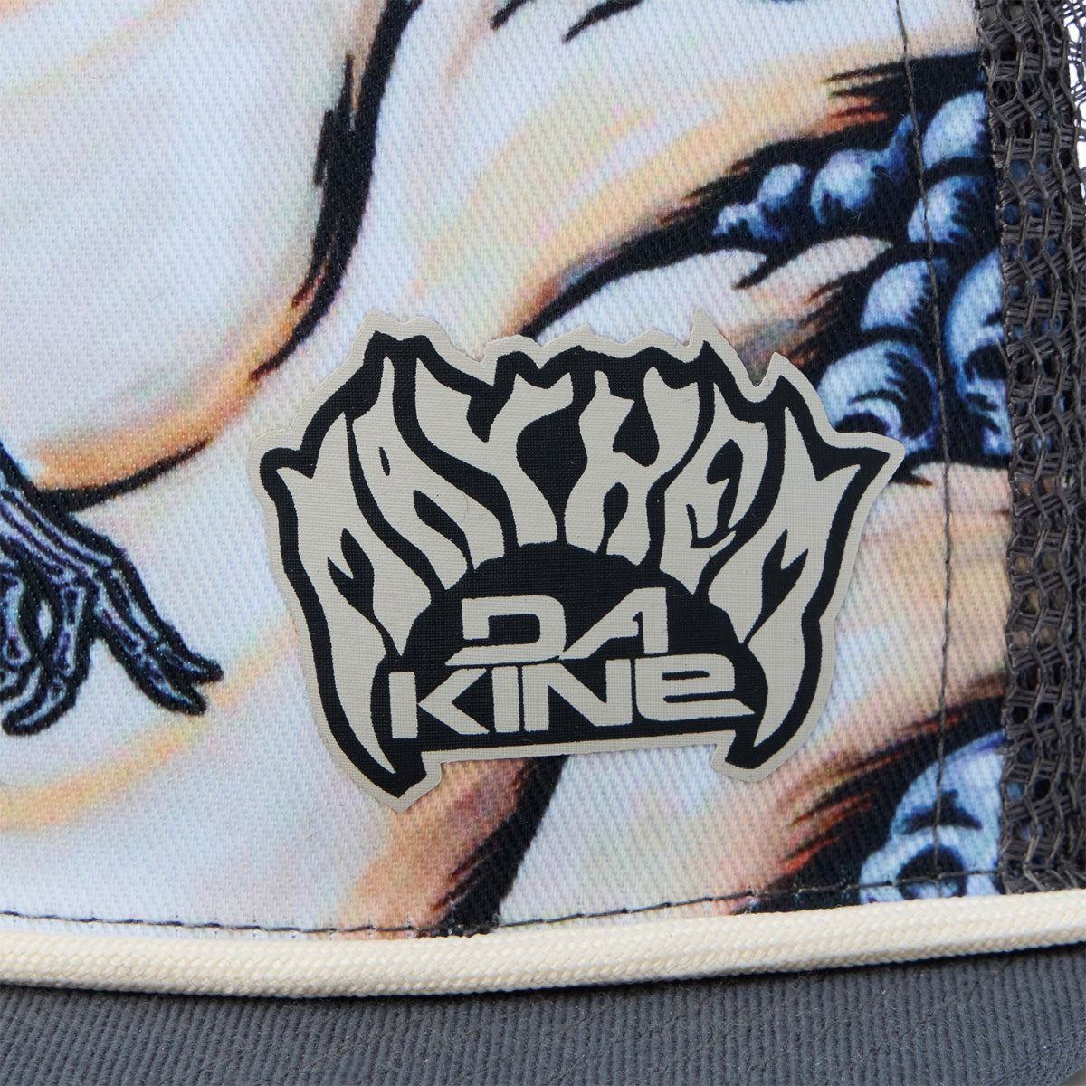Dakine x Mayhem High Crown Trucker Hat - Mayhem Maroon image 3