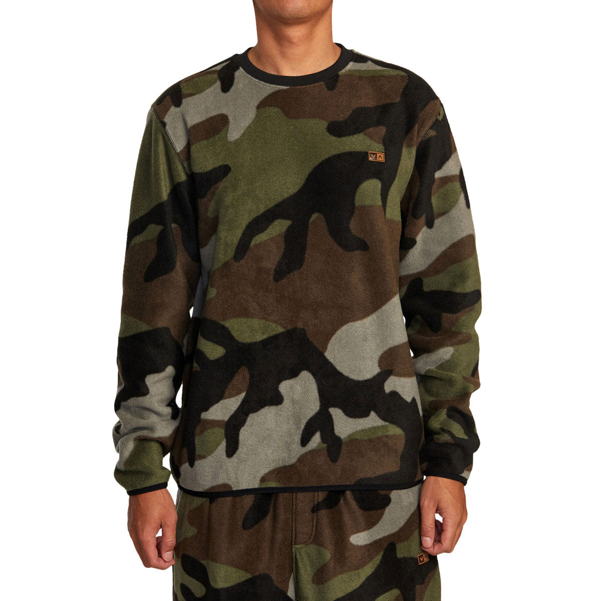 RVCA Yukon Crew Sweatshirt - Camo image 1