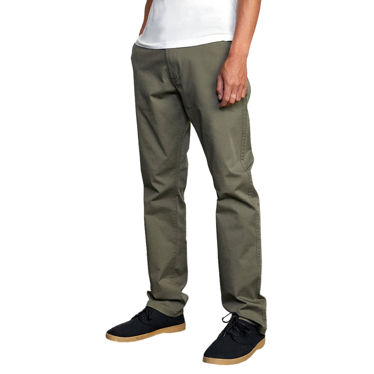 RVCA The Weekend Stretch Pants - Olive 2025 image 3