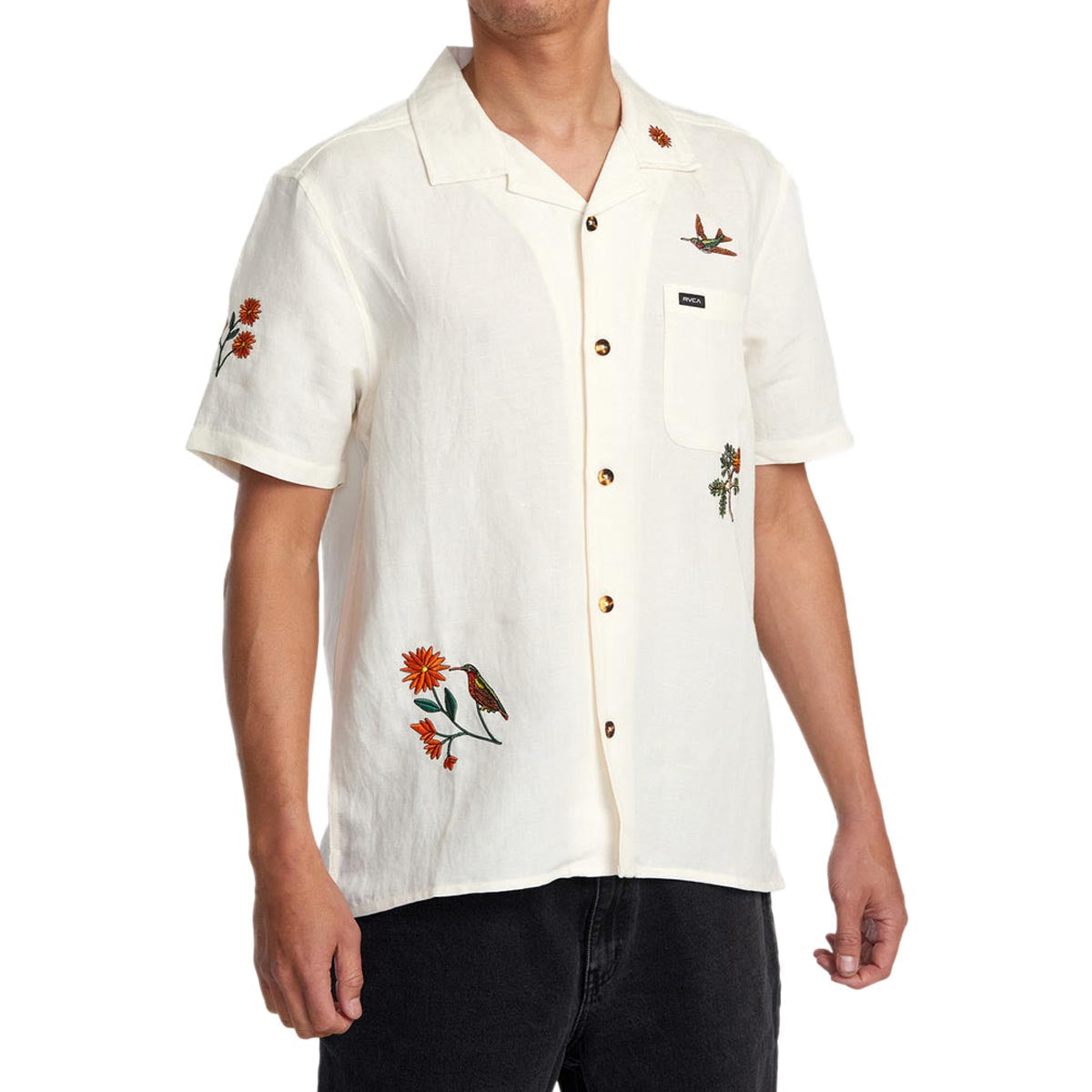 RVCA Nectar Shirt - Natural image 5