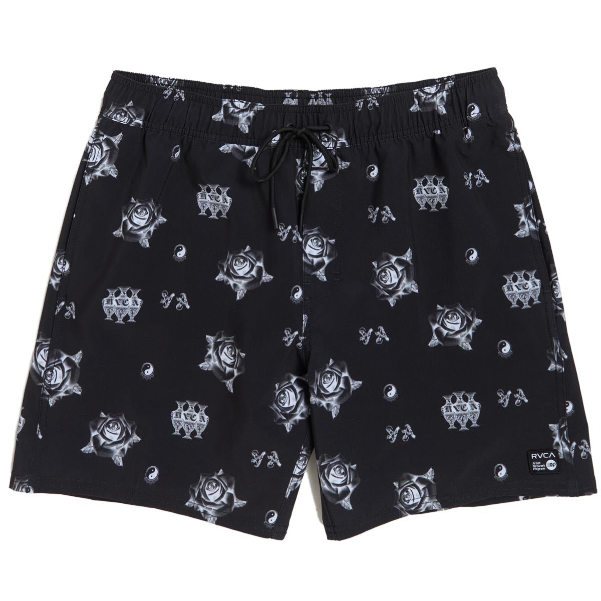 RVCA Va Elastic Benj Board Shorts - Multi Rose image 1