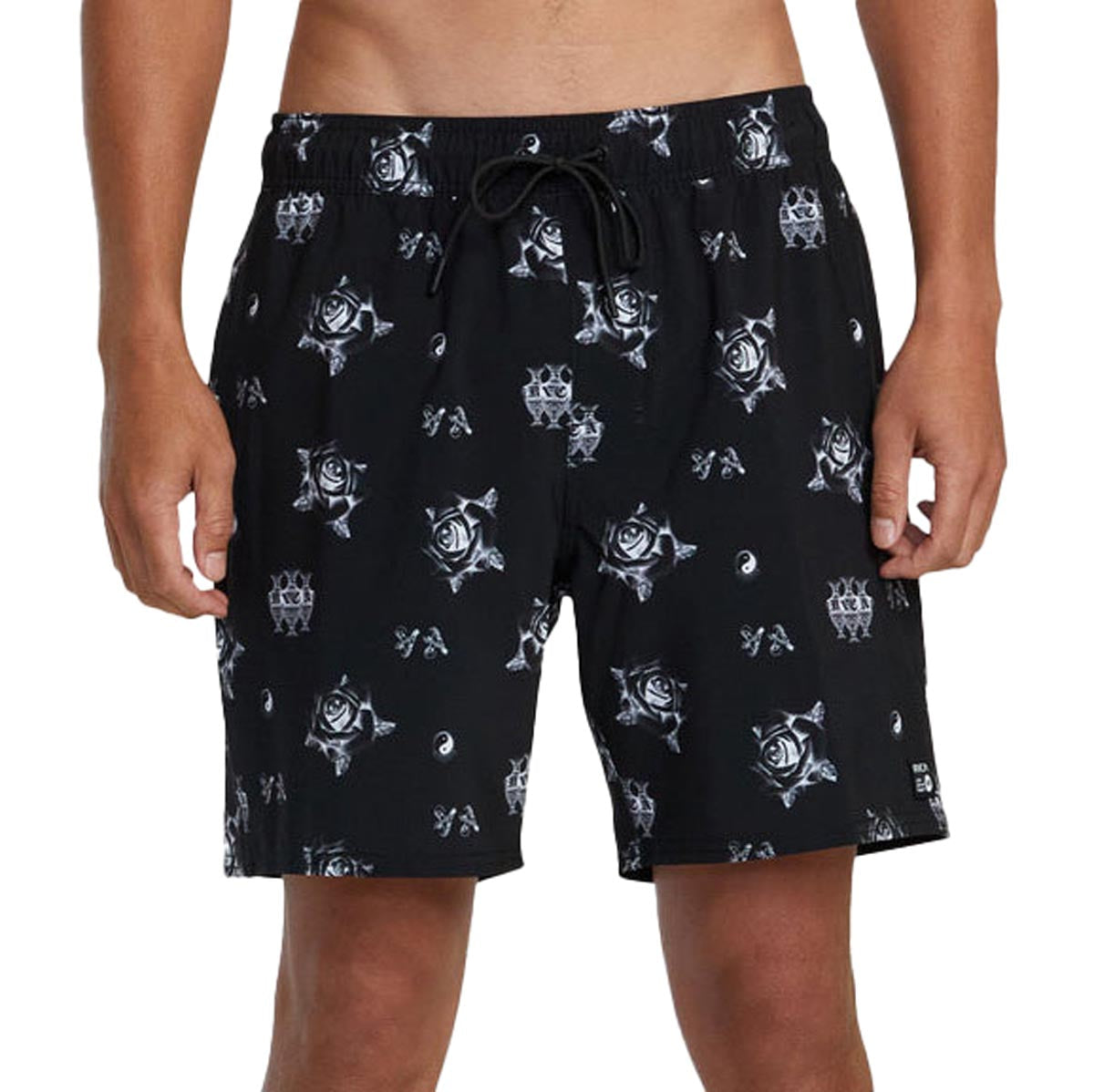 RVCA Va Elastic Benj Board Shorts - Multi Rose image 2