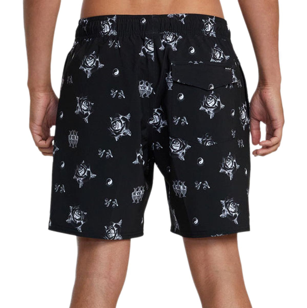 RVCA Va Elastic Benj Board Shorts - Multi Rose image 3