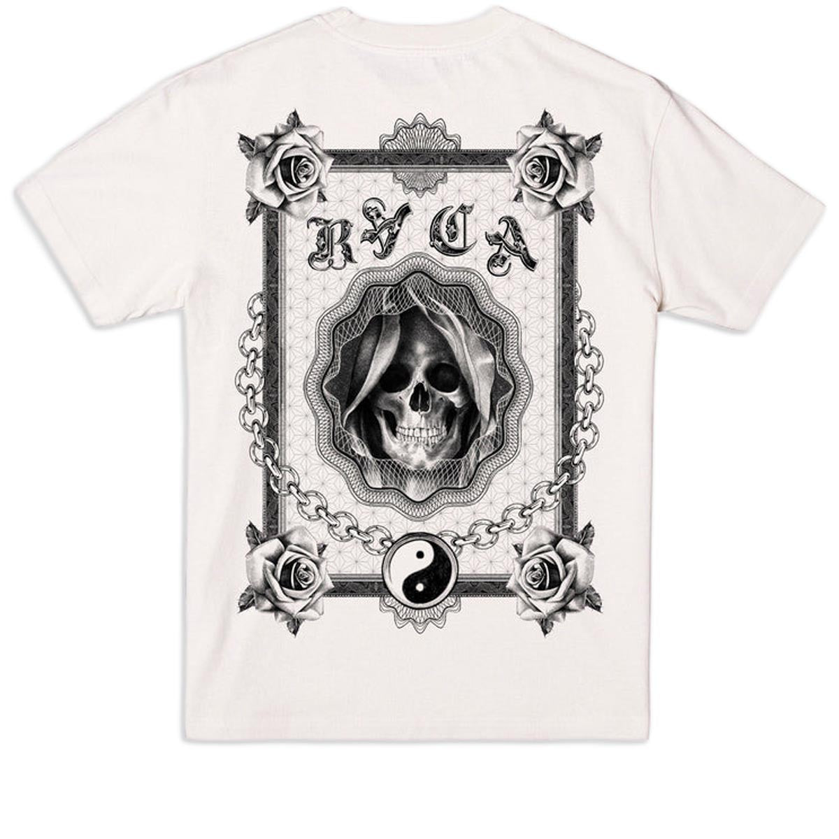 RVCA Dream Reaper T-Shirt - Silver Bleach image 1