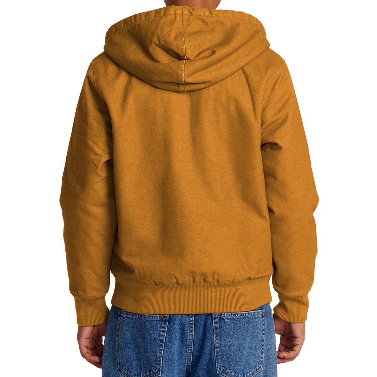 RVCA Chainmail Hooded Jacket - Camel image 5