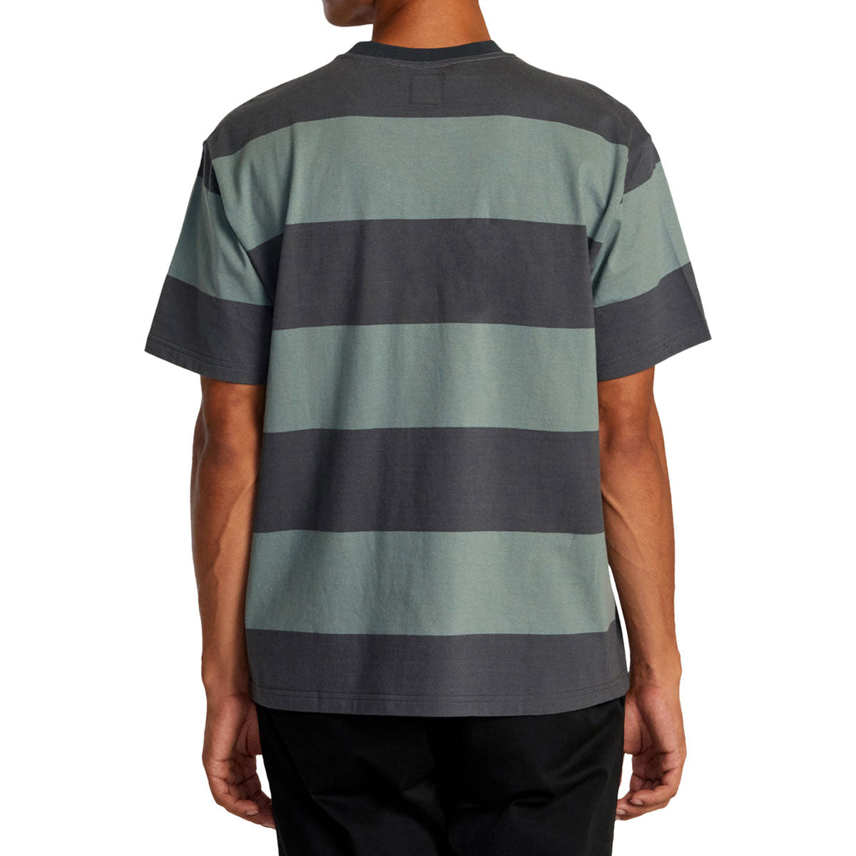 RVCA Day Shift Stripe Shirt - Balsam Green image 2