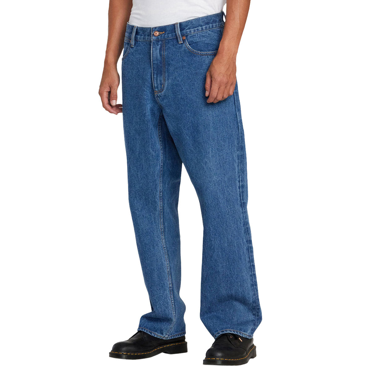 RVCA Americana Dayshift Denim Pants - Blue Collar image 5