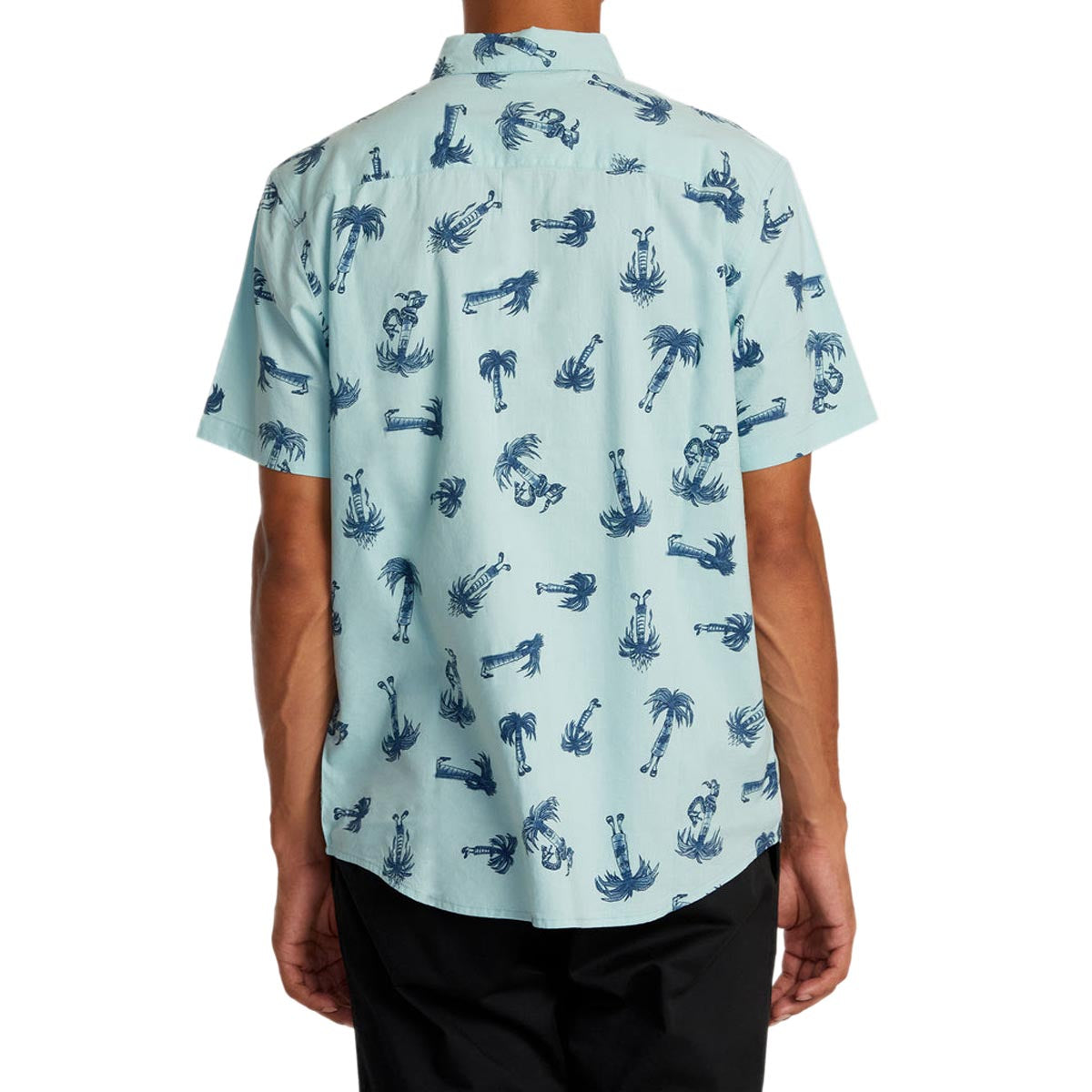 RVCA Pommier Palms Shirt - Blue Haze image 2