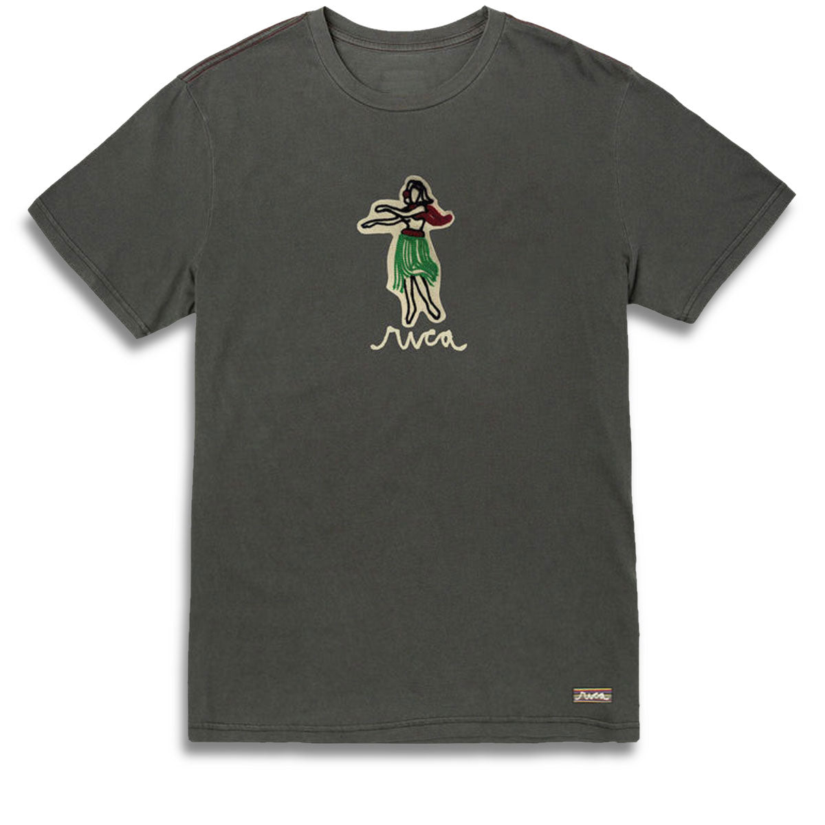 RVCA Oblow Hula T-Shirt - Pirate Black image 1