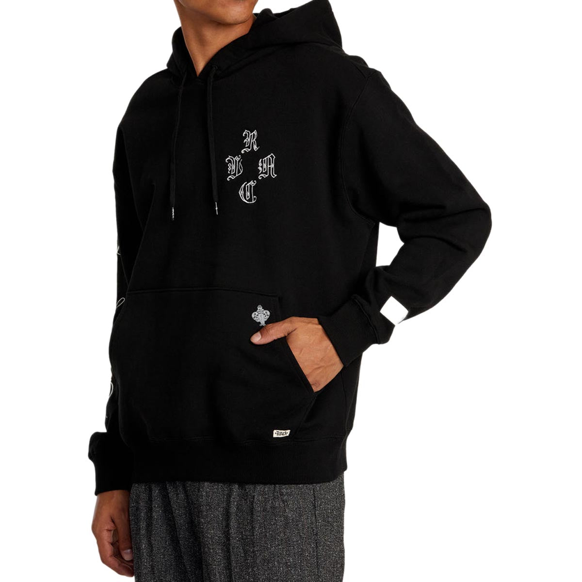 RVCA Chefs Kiss Hoodie - Black image 4