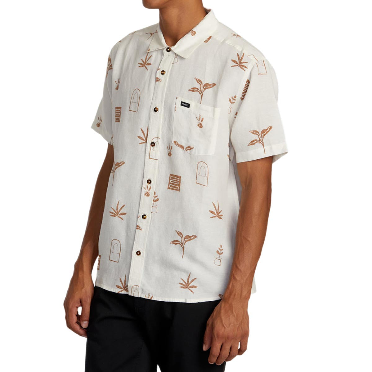 RVCA Artifacts Shirt - Ecru image 3