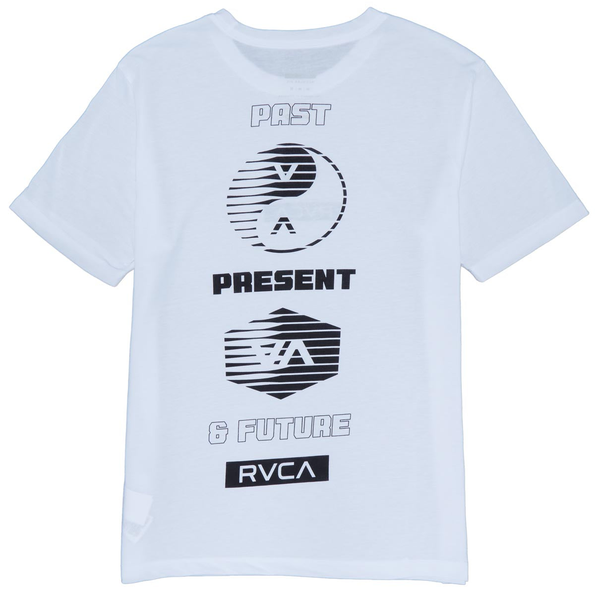 RVCA Element Streak T-Shirt - White image 1