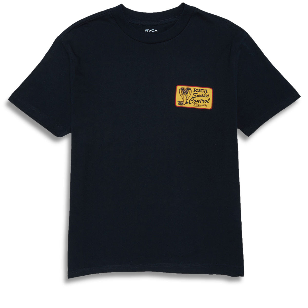 RVCA Cobra Services T-Shirt - Black image 1