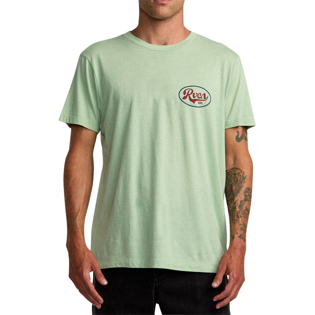 RVCA Prowl T-Shirt - Granite Green image 3