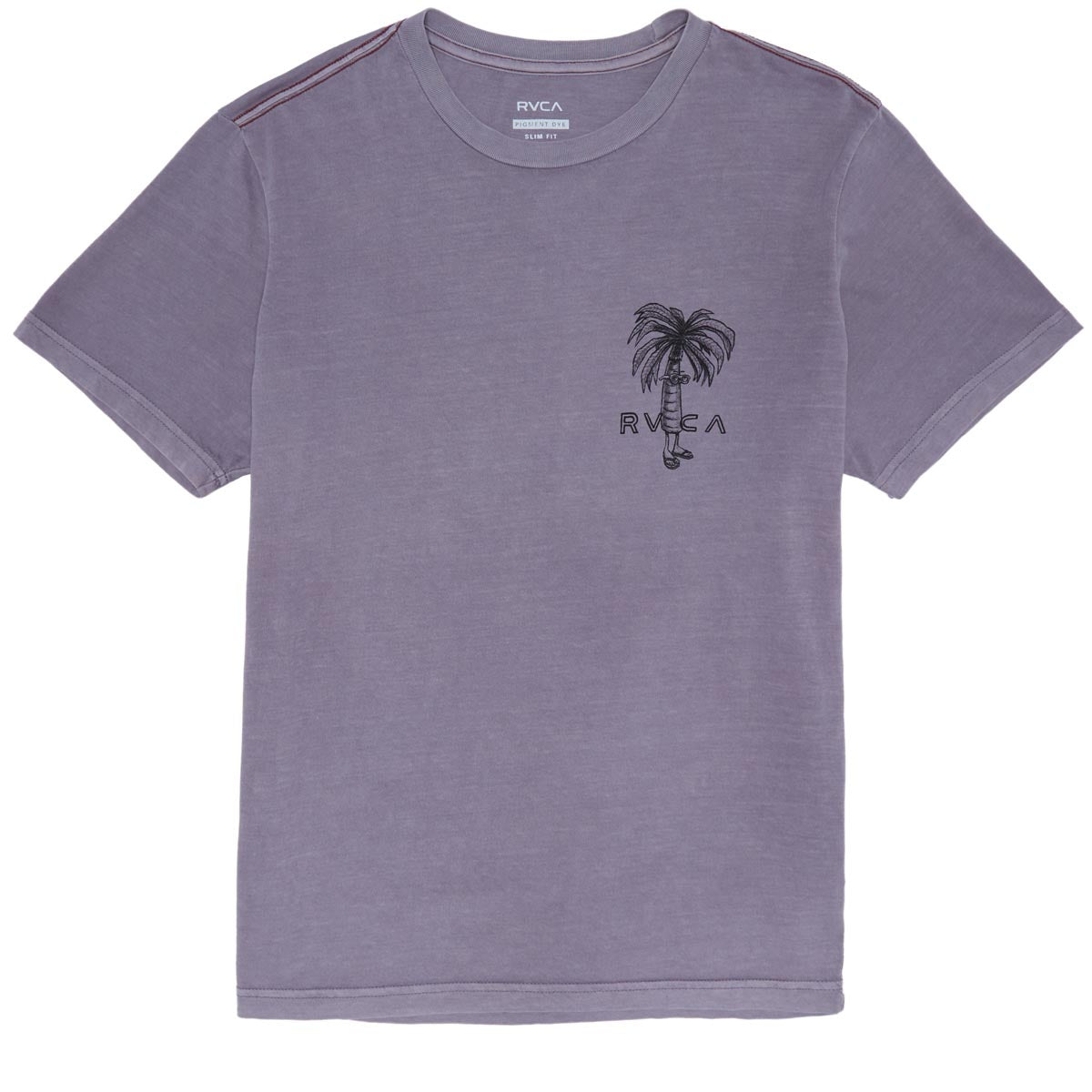 RVCA Pommier Palms T-Shirt - Gray Ridge image 1