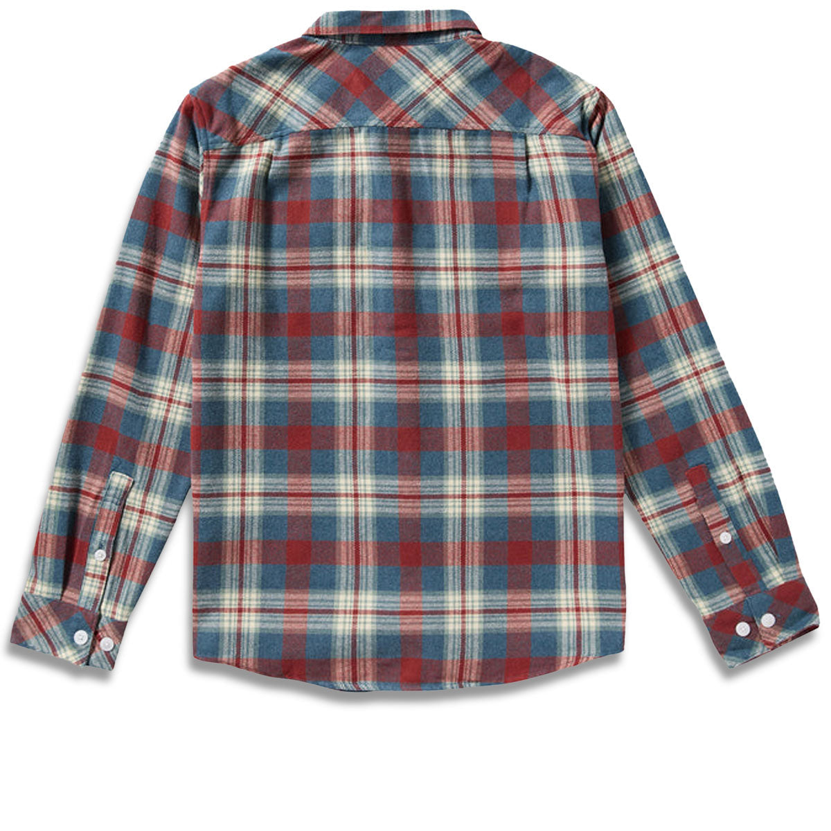 RVCA Thatll Work Flannel Long Sleeve Shirt - Indigo image 2