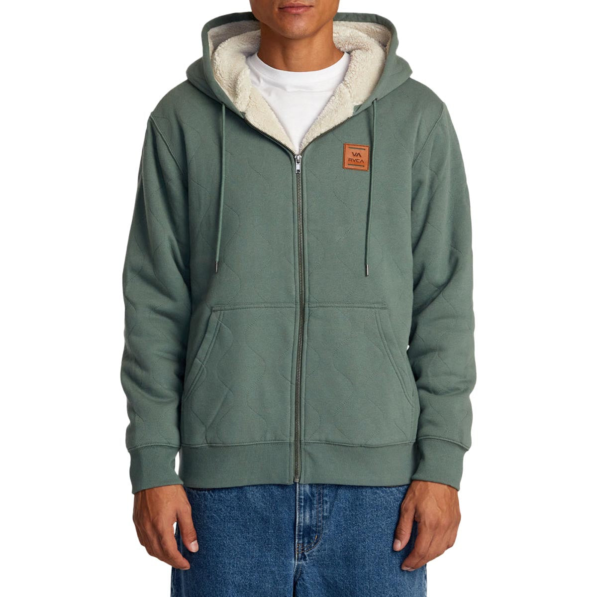 RVCA Arrow Fleece Sweatshirt - Jade image 1