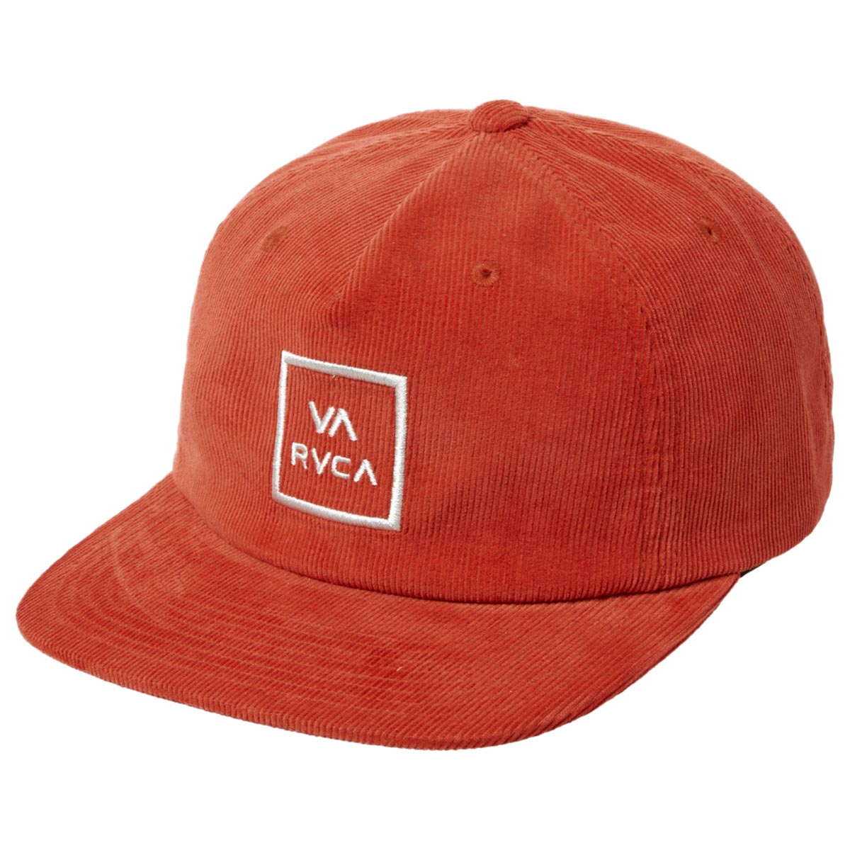 RVCA Freeman Snapback Hat - Burnt Orange image 1